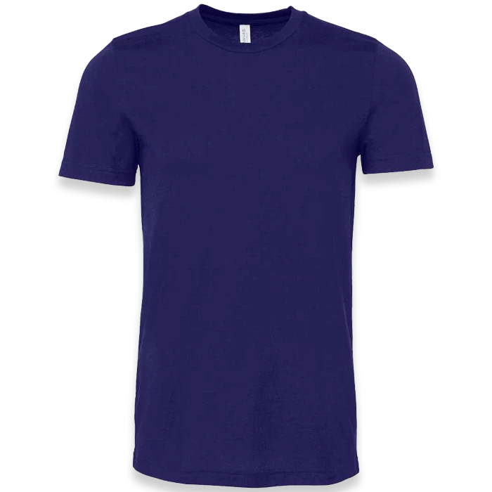 BELLA + CANVAS - Jersey Tee - 3001 - Team Navy - Front view