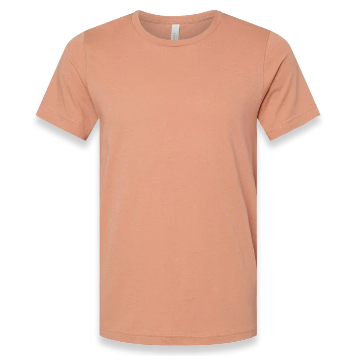 BELLA + CANVAS - Jersey Tee - 3001 - Terracotta - Front view