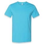 BELLA + CANVAS - Jersey Tee - 3001 - Turquoise - Front view