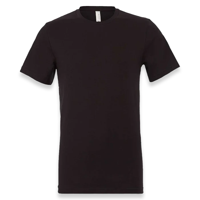 BELLA + CANVAS - Jersey Tee - 3001 - Vintage Black - Front view