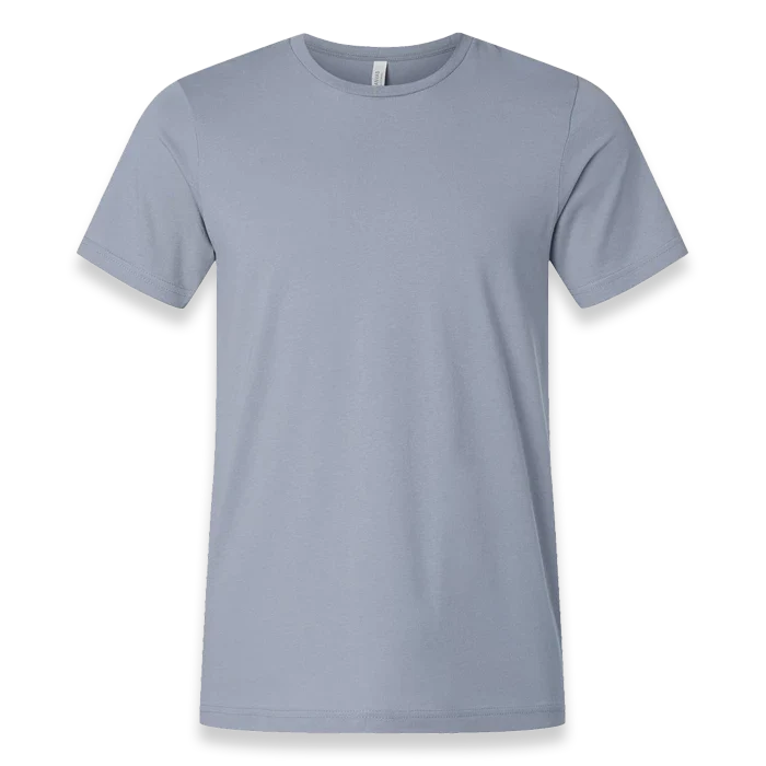 BELLA + CANVAS - Jersey Tee - 3001 - Vintage Denim - Front view