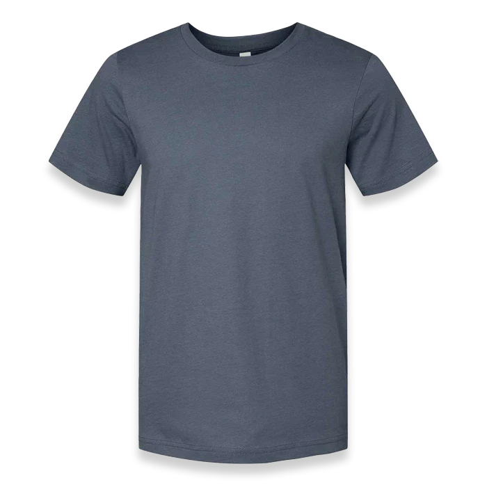 BELLA + CANVAS - Jersey Tee - 3001 - Vintage Navy - Front view