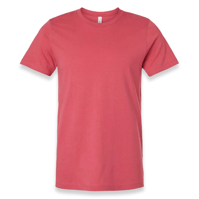 BELLA + CANVAS - Jersey Tee - 3001 - Vintage Red - Front view