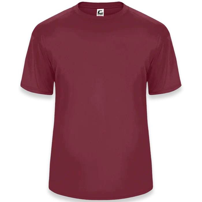C2 Sport - Performance T-Shirt - 5100 - Cardinal - Front view