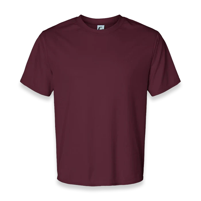 C2 Sport - Performance T-Shirt - 5100 - Maroon - Front view