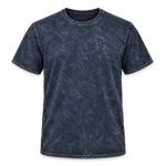 Colortone 1300 Mineral Navy mineral wash T-shirt, front view