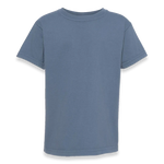 Comfort Colors - Garment-Dyed Youth Heavyweight T-Shirt - 9018 - Blue Jean - Front view
