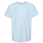 Comfort Colors - Garment-Dyed Youth Heavyweight T-Shirt - 9018 - Chambray - Front view