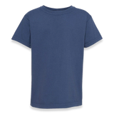 Comfort Colors - Garment-Dyed Youth Heavyweight T-Shirt - 9018 - China Blue - Front view