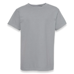 Comfort Colors - Garment-Dyed Youth Heavyweight T-Shirt - 9018 - Granite - Front view