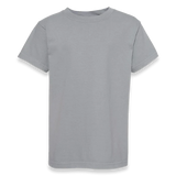 Comfort Colors - Garment-Dyed Youth Heavyweight T-Shirt - 9018 - Granite - Front view