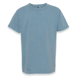 Comfort Colors - Garment-Dyed Youth Heavyweight T-Shirt - 9018 - Ice Blue - Front view