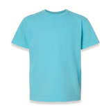 Comfort Colors - Garment-Dyed Youth Heavyweight T-Shirt - 9018 - Lagoon - Front view