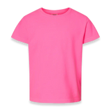 Comfort Colors - Garment-Dyed Youth Heavyweight T-Shirt - 9018 - Neon Pink - Front view