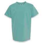 Comfort Colors - Garment-Dyed Youth Heavyweight T-Shirt - 9018 - Seafoam - Front view