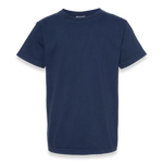Comfort Colors - Garment-Dyed Youth Heavyweight T-Shirt - 9018 - True Navy - Front view
