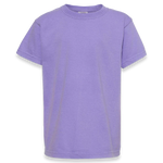 Comfort Colors - Garment-Dyed Youth Heavyweight T-Shirt - 9018 - Violet - Front view
