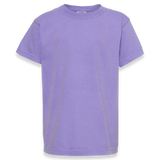 Comfort Colors - Garment-Dyed Youth Heavyweight T-Shirt - 9018 - Violet - Front view