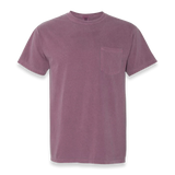 Comfort Colors - Garment-Dyed Heavyweight Pocket T-Shirt - 6030 - Berry - Front view