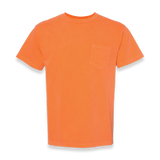 Comfort Colors - Garment-Dyed Heavyweight Pocket T-Shirt - 6030 - Burnt Orange - Front view