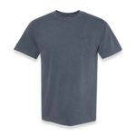 Comfort Colors - Garment-Dyed Heavyweight Pocket T-Shirt - 6030 - Denim - Front view