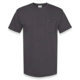 Comfort Colors - Garment-Dyed Heavyweight Pocket T-Shirt - 6030 - Graphite - Front view