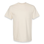 Comfort Colors - Garment-Dyed Heavyweight Pocket T-Shirt - 6030 - Ivory - Front view