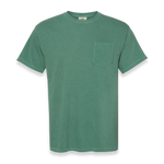 Comfort Colors - Garment-Dyed Heavyweight Pocket T-Shirt - 6030 - Light Green - Front view