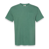 Comfort Colors - Garment-Dyed Heavyweight Pocket T-Shirt - 6030 - Light Green - Front view