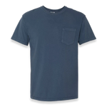 Comfort Colors - Garment-Dyed Heavyweight Pocket T-Shirt - 6030 - Midnight - Front view