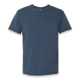 Comfort Colors - Garment-Dyed Heavyweight Pocket T-Shirt - 6030 - Midnight - Front view