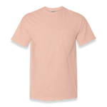 Comfort Colors - Garment-Dyed Heavyweight Pocket T-Shirt - 6030 - Peachy - Front view