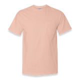 Comfort Colors - Garment-Dyed Heavyweight Pocket T-Shirt - 6030 - Peachy - Front view