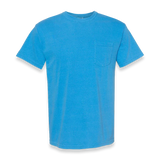 Comfort Colors - Garment-Dyed Heavyweight Pocket T-Shirt - 6030 - Royal Caribe - Front view