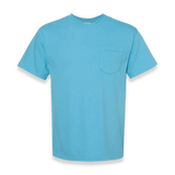 Comfort Colors - Garment-Dyed Heavyweight Pocket T-Shirt - 6030 - Sapphire - Front view