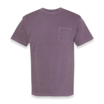 Comfort Colors - Garment-Dyed Heavyweight Pocket T-Shirt - 6030 - Wine - Front view