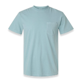 Comfort Colors - Garment-Dyed Heavyweight Pocket T-Shirt - 6030 - Yankey Blue - Front view