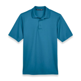 Devon & Jones CrownLux Performance Men's Plaited Polo DG20 - Dark Teal - Front view