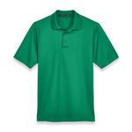 Devon & Jones CrownLux Performance Men's Plaited Polo DG20 - Kelly Green - Front view