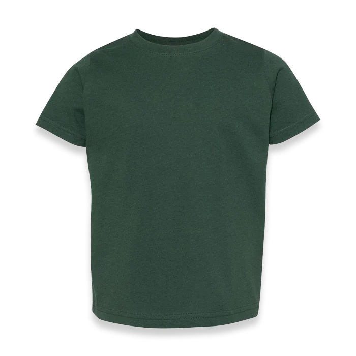 Rabbit Skins - Toddler Fine Jersey T-Shirt - 3321 - Forest - Front view