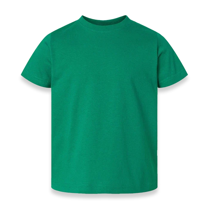 Rabbit Skins - Toddler Fine Jersey T-Shirt - 3321 - Kelly - Front view