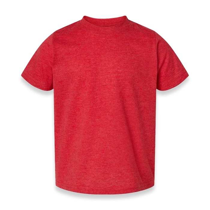 Rabbit Skins - Toddler Fine Jersey T-Shirt - 3321 - Vintage Red - Front view