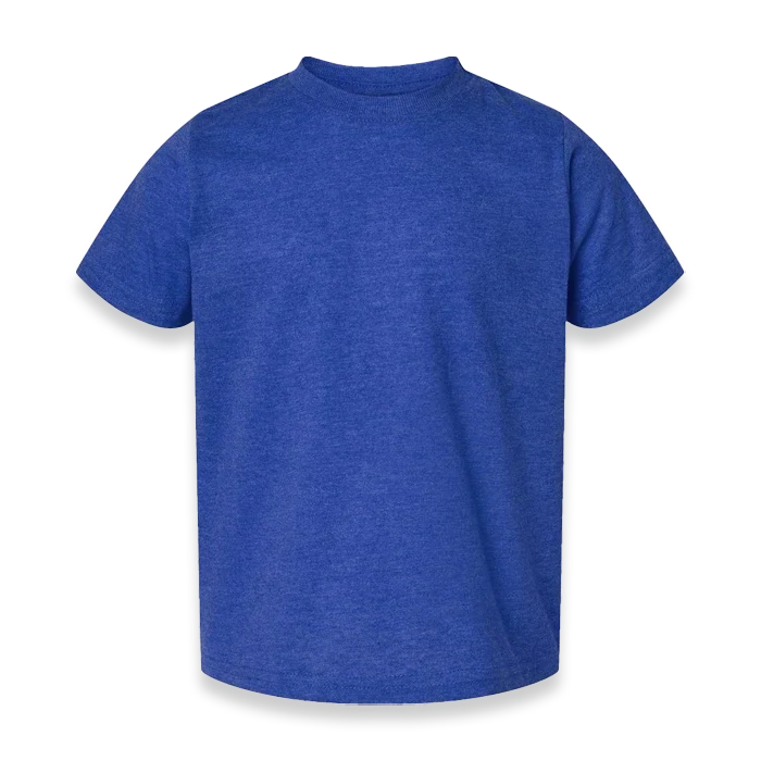 Rabbit Skins - Toddler Fine Jersey T-Shirt - 3321 - Vintage Royal - Front view