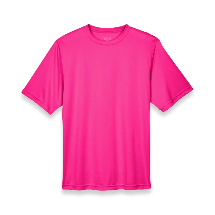 Team 365 - Zone Performance T-Shirt - TT11 - Bright Magenta - Front view
