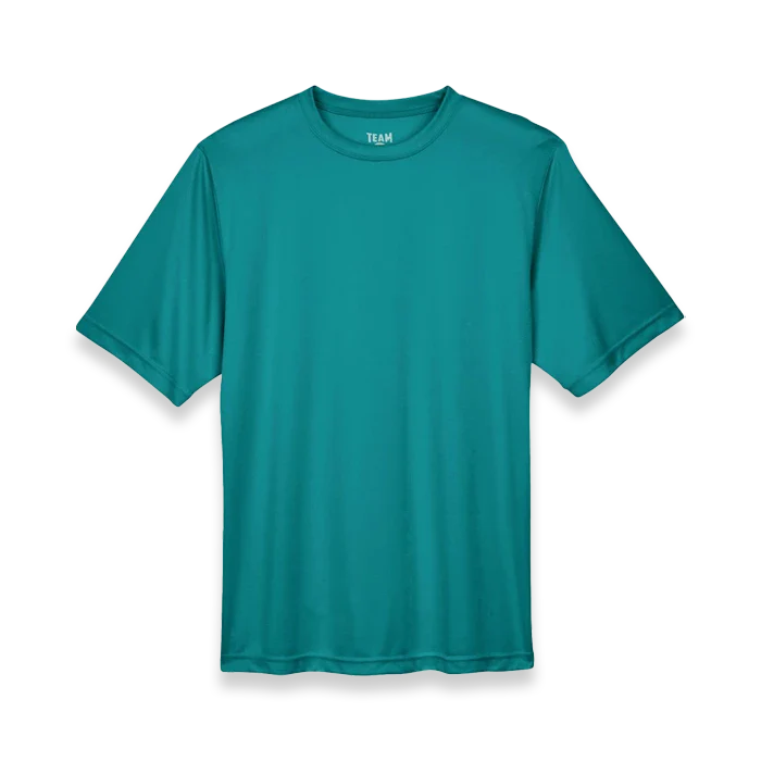 Team 365 - Zone Performance T-Shirt - TT11 - Clear Teal - Front view