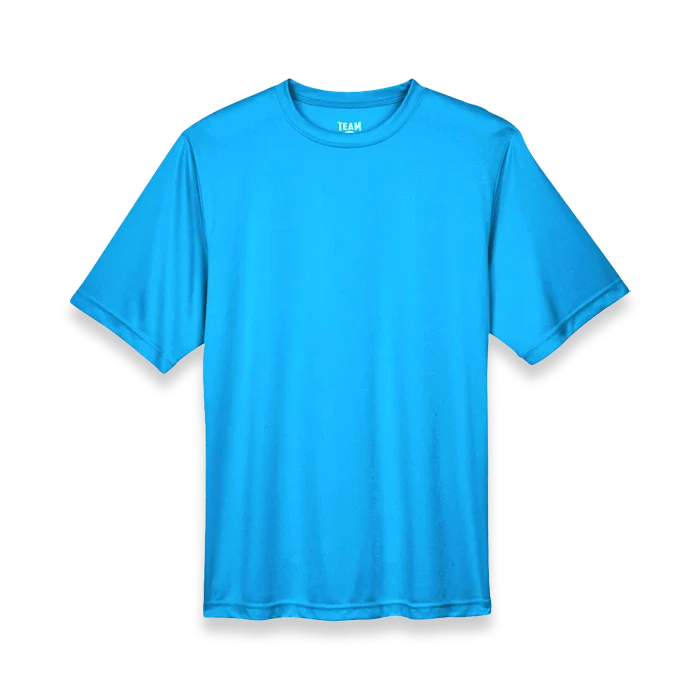 Team 365 - Zone Performance T-Shirt - TT11 - Electric Blue - Front view