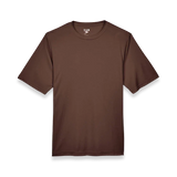 Team 365 - Zone Performance T-Shirt - TT11 - Sport Dark Brown - Front view