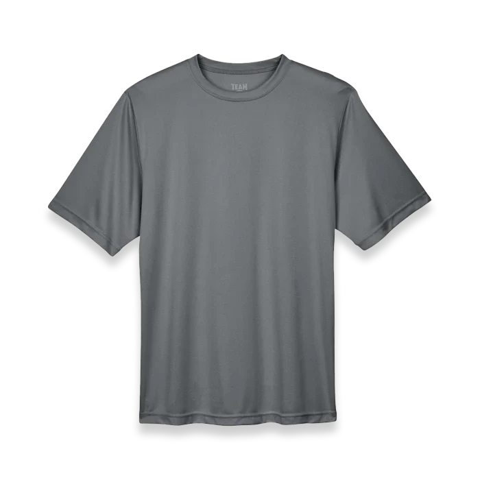 Team 365 - Zone Performance T-Shirt - TT11 - Sport Graphite - Front view