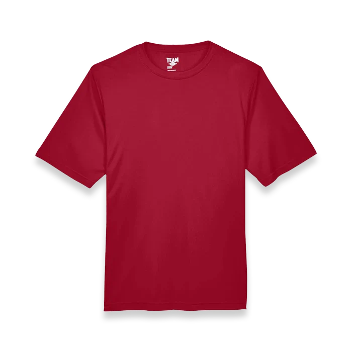 Team 365 - Zone Performance T-Shirt - TT11 - Sport Scarlet Red - Front view