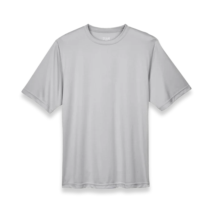 Team 365 - Zone Performance T-Shirt - TT11 - Sport Silver - Front view